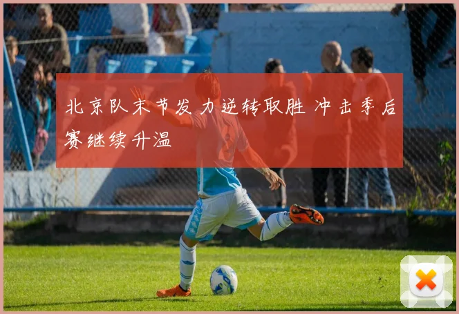 北京队末节发力逆转取胜 冲击季后赛继续升温